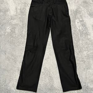 Lululemon Commission Pants Mens 34 x32.5 Black ABC Classic **wearing